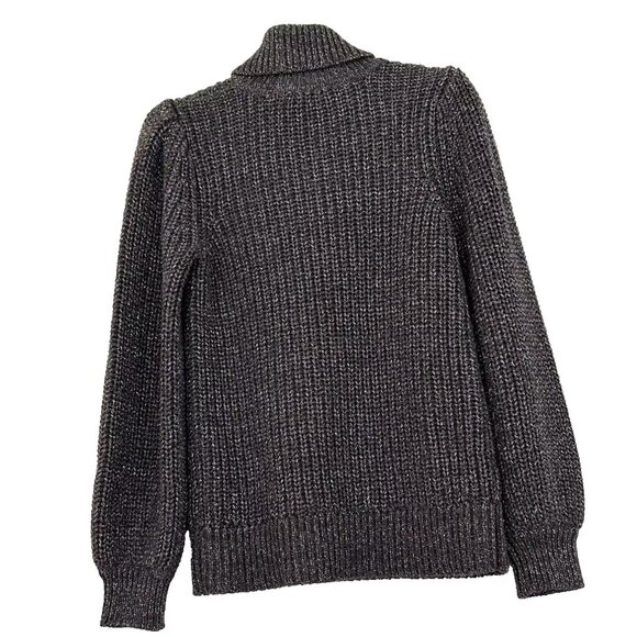 INC Sparkle Knit Oversized Turtle Neck Sweater size Small NWT - Picture 2 of 8